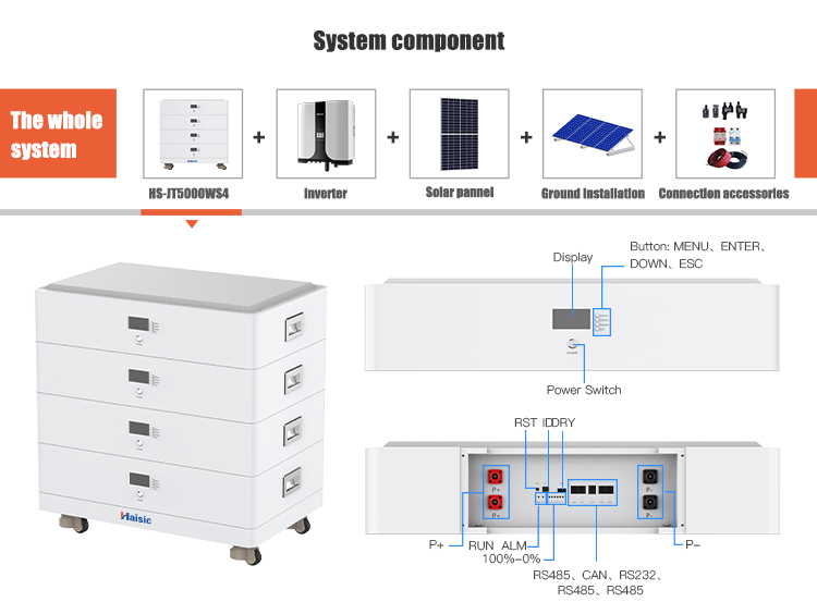 Hybrid Inverter Solar Energy Setup 20kw Panels and Battery Storage for Home Electricity