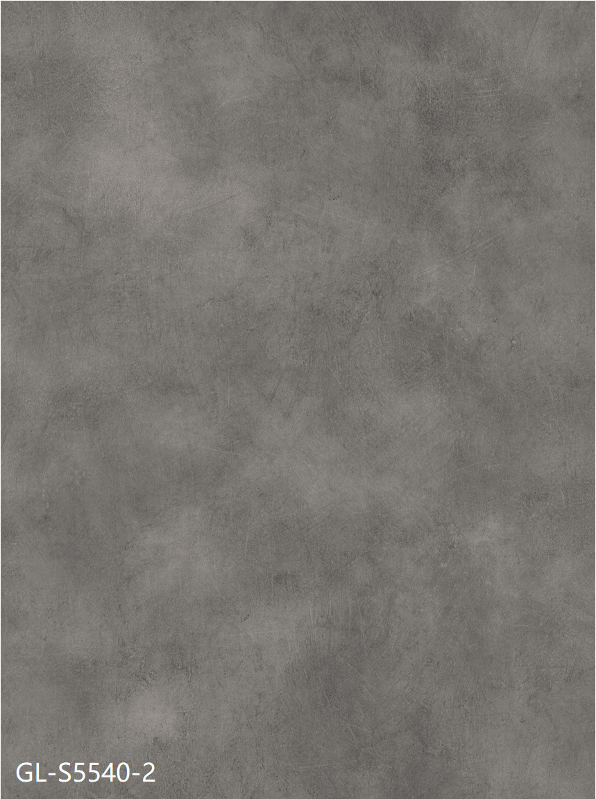 Eco Friendly Grey Cement Vinyl Flooring Unilin Click GKBM GL-S5540-2