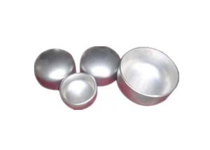 China 1/2&quot; - 60&quot; Size Stainless Steel Pipe Fittings Seamless End Cap High Strength wholesale