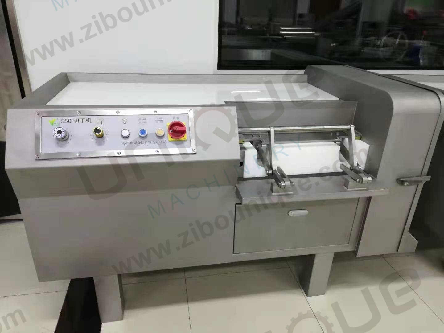 1480*800*1000 mm Dicing Machine for Precise Cuts of Frozen Meat Fruits and Vegetables