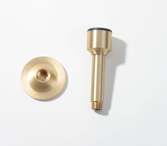 Amertop Brass Door Stops Black Brushed Rubber Door Holder 54mm 45mm