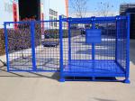 50mm X 50mm Mesh Size Collapsible Pallet Cage ISO4001 Certificate