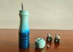 Rubber Wood Salt / Spices / Pepper Grinder Colorful Style