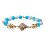 Leopard Zircon Connector Fort Beads Bracelet Christmas Matched