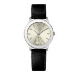 Movement Stainless Steel Case Watches Genuine Leather WaterProof
