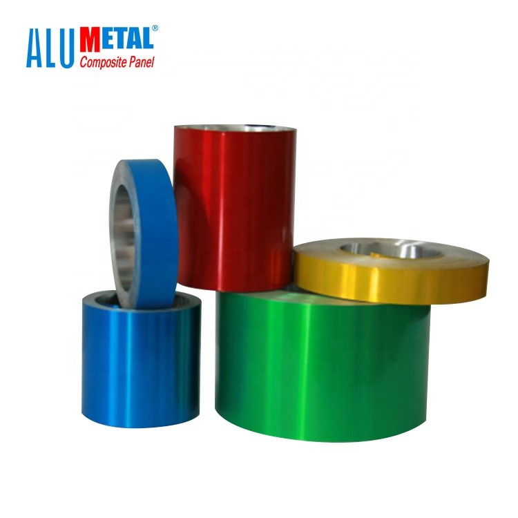 Nontoxic Polyethylene Prepainted Coated Aluminum Coil Strip 6mm