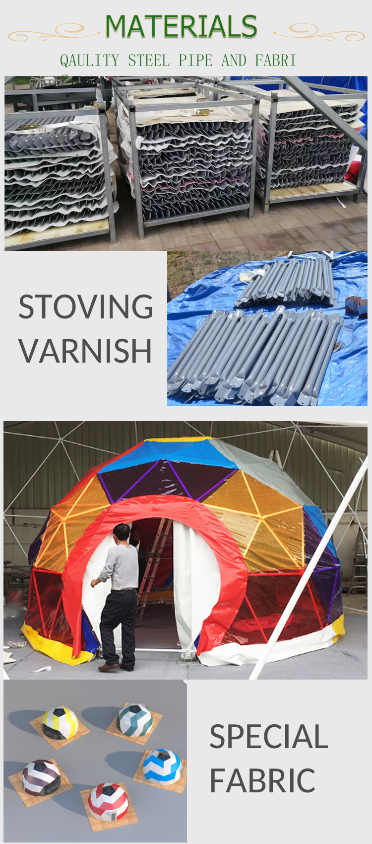 Glamping Inflatable Dome Tent Resort Earth OEM Hotel Tent House