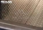 Tread Plate Pattern Single Steel Sheet Embossing Machine 4Kw