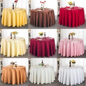 Customized Hotel Table Linens High Temperature Resistant With Jacquard Technics