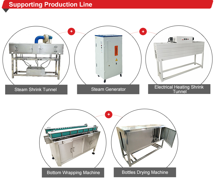 Top Performance New Auto Hot Melt Glue Stick Labeler Labeling Machine Bottles