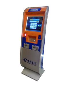 China Cinema Multi media Kiosk With 2D Barcode Scanner , Ticket printer wholesale