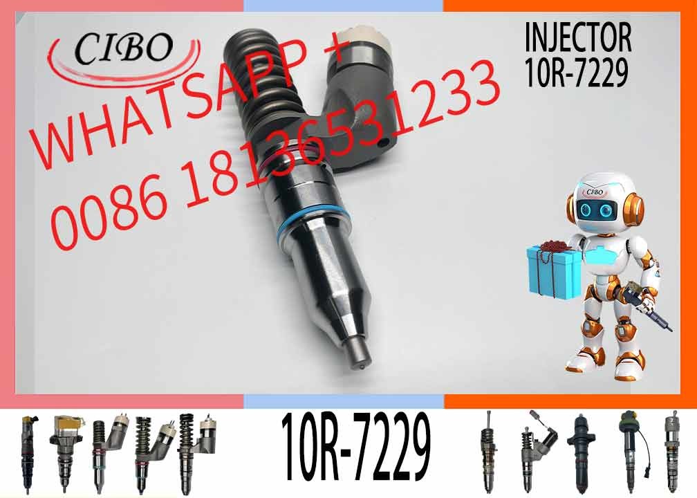 engine parts Common rail injector 10R-7229 229-5919 211-3027 232-1199 249-0709 211-3025 374-0750 10R-3264