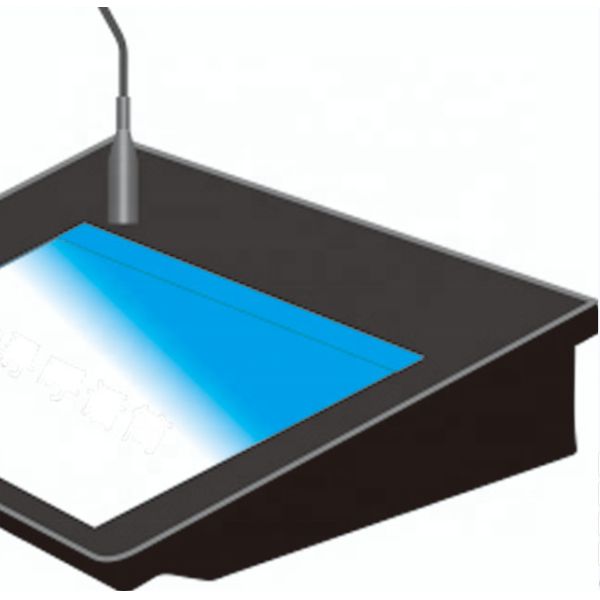 Desktop IP Microphone IP Network System With 7 Inch Touch Screen