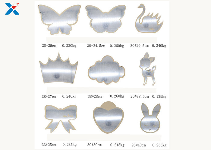 Modern Style Acrylic Shapes Craft Creative 3D Acrylic Mirror Wall Stickers