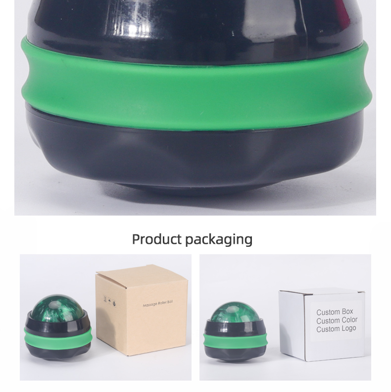 Body Back Manual Massage Roller Ball Easy Carry Customized