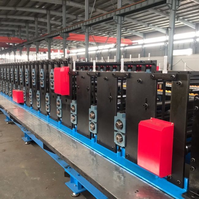 Hydraulic Cut Double Layer Metal Sheet Forming Machine For Steel Roof Tile Making Machine
