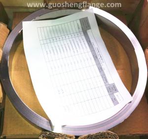 China Stainless steel disc ring, gasket, no bolt hole wholesale