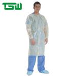 Thumb Loop High Fluid 18gsm 40gsm Disposable Nonwoven Isolation Gown