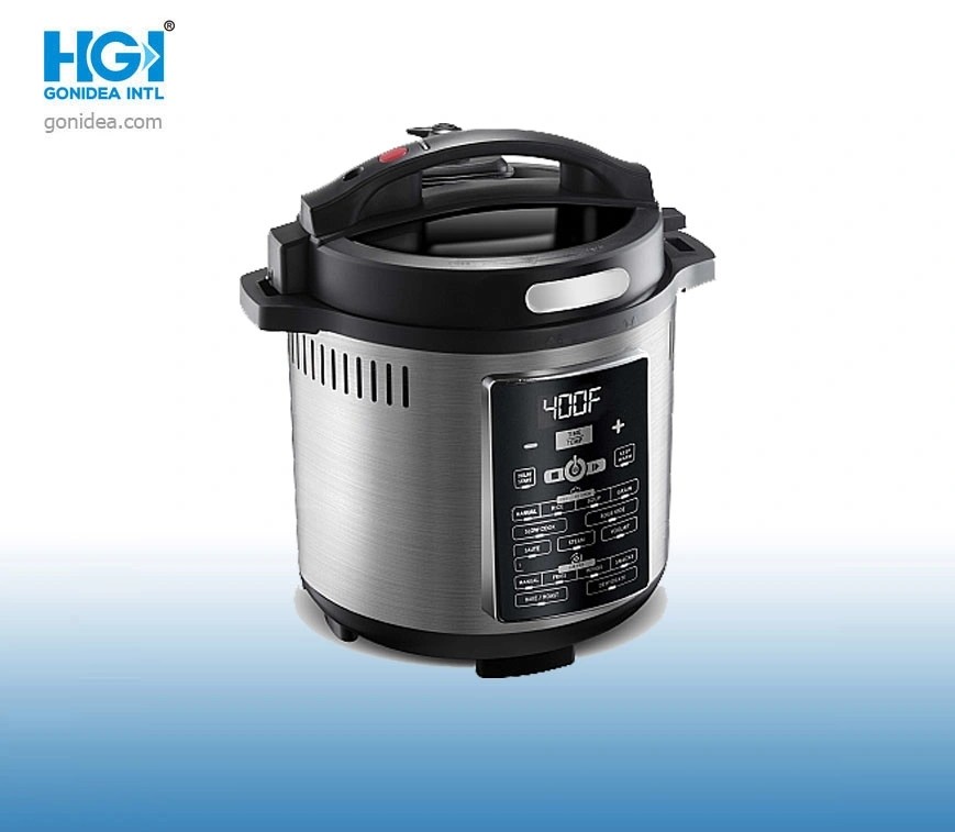 2 In 1 Nonstick Electric Pressure Cooker With Fryer Commercial Cooking Appliances