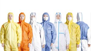China Diposalbe type 5/6 anti-static waterproof Microporous SF protective coverall suit protetion clothing wholesale