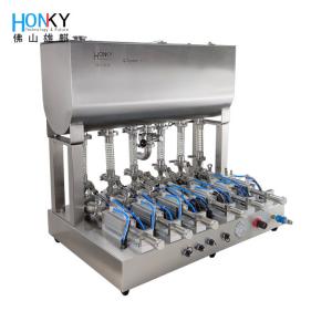 China High Speed Lubricant Filling Machine 6 Head 8000BPH 500W wholesale