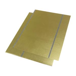China Lacquer Tinplate 600mm With Gold Lacquering For Containers wholesale