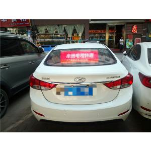 China Car Rear Window 4500nits P3.9mm Transparent Led Screen FCC wholesale