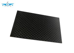 China 100% Carbon Fiber Panels , CNC Cutting Carbon Fiber For Ultrasound Scan Machine wholesale