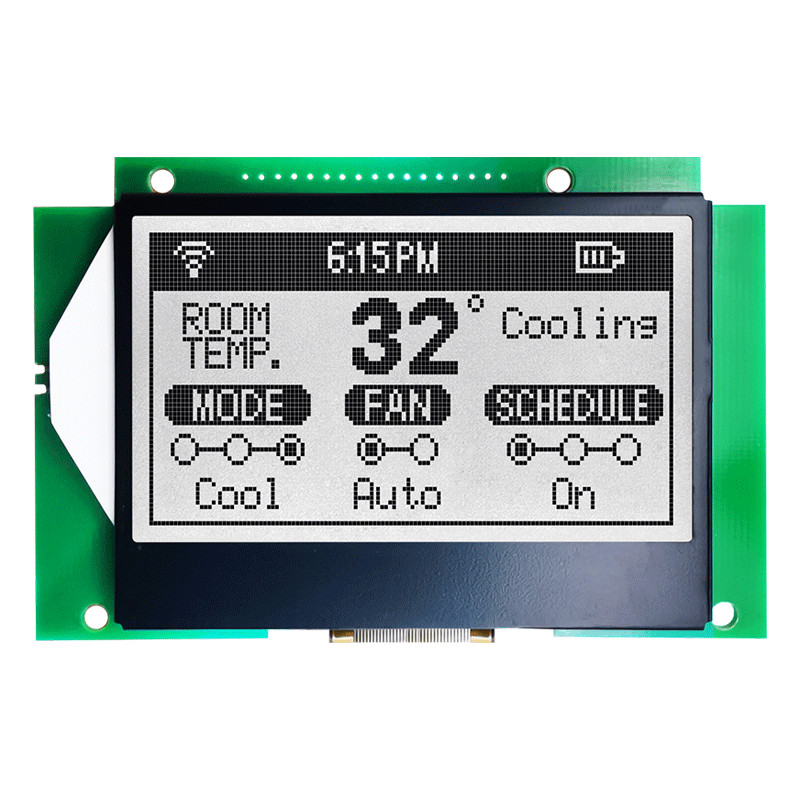 128X64 SPI Graphic LCD Display , ST7565R Yellow LCD Graphic 128x64