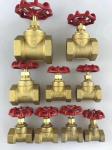 DN50 Astm Brass Valves Low Pressure Fluid Resistance