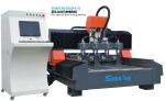 Stone Lion Three Dimensional Stone Carving Machine Four Axis
