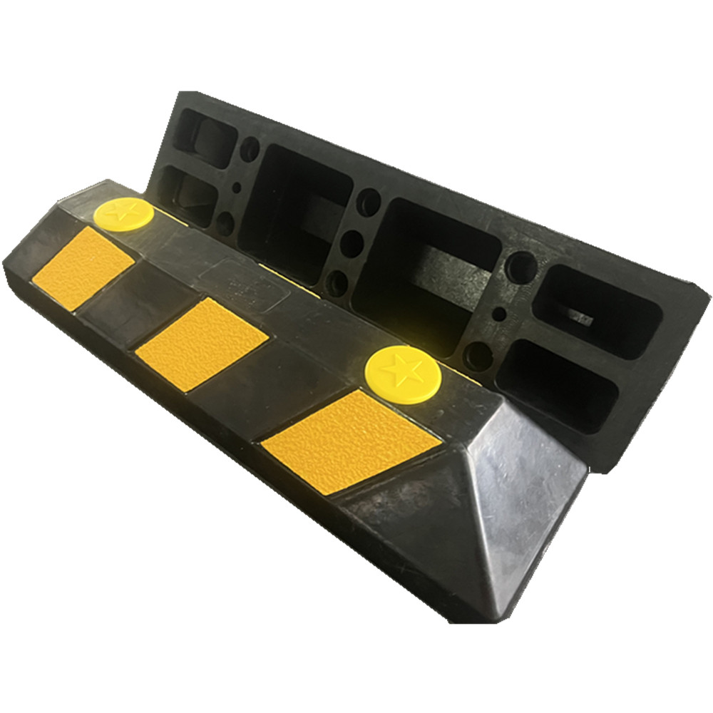 L540*W150*H100mm Car Parking Stopper Rubber Car Wheel Stopper