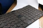 Shock Absorb Fitness Rubber Flooring Nontoxic Rubber Gym Tiles