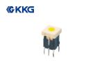 180 Degree Illuminated Push Switch 50mA Horizontal Operation