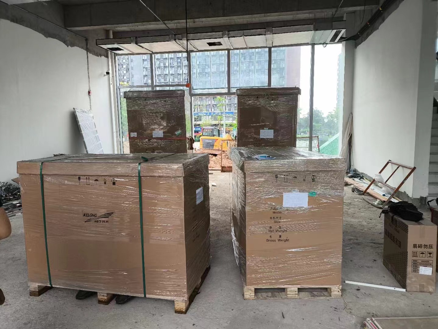 Lab Data Center Cooling Solution Emerson Vertiv Liebert CRV4S 30 68KW Air Conditioner