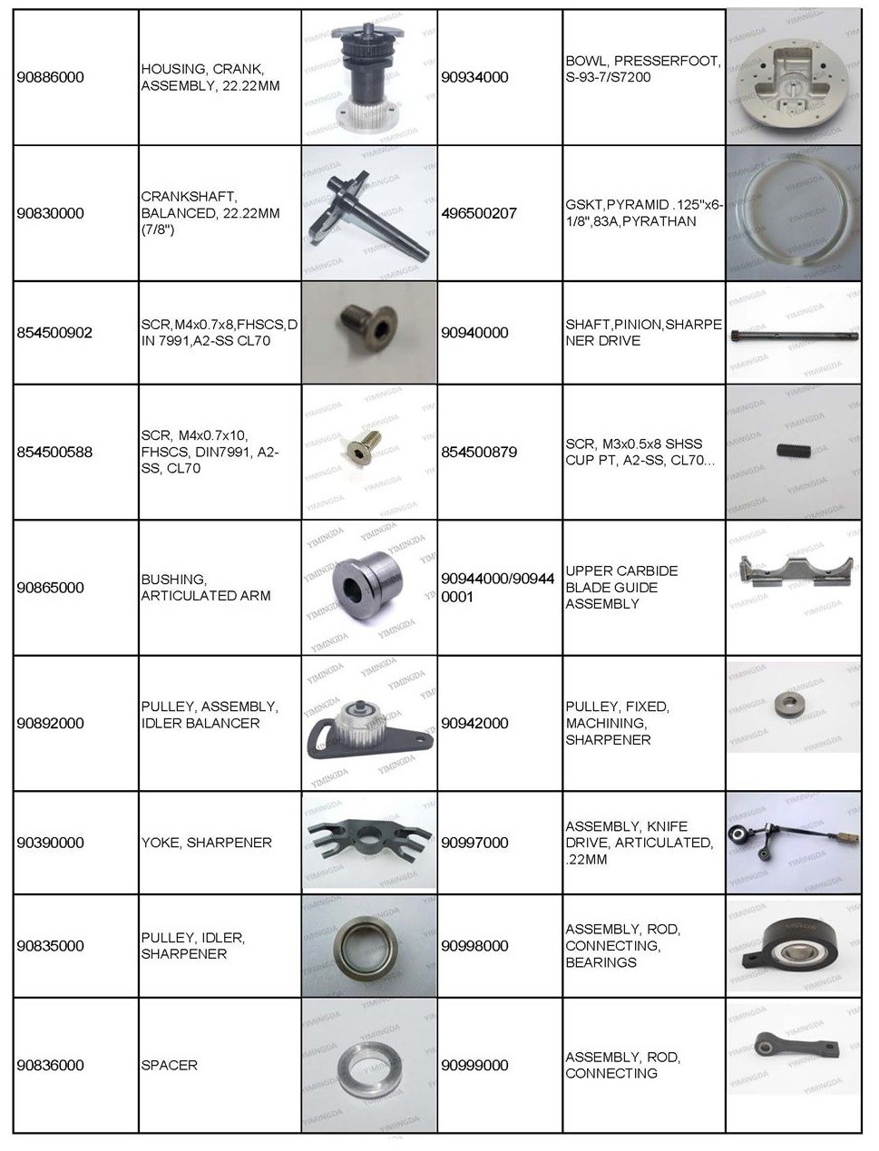 Auto Cutter Parts PN 94547002 Belt Assy 0.124kg 10X4860mm