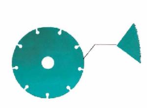 China 115mm Vacuum Brazed Diamond Disc Concrete Cutting Wheel For Cutting Wood With Nails wholesale