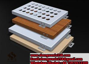 China External Metal Cladding Aluminium Sheet Facade System 3mm Powder Coated wholesale