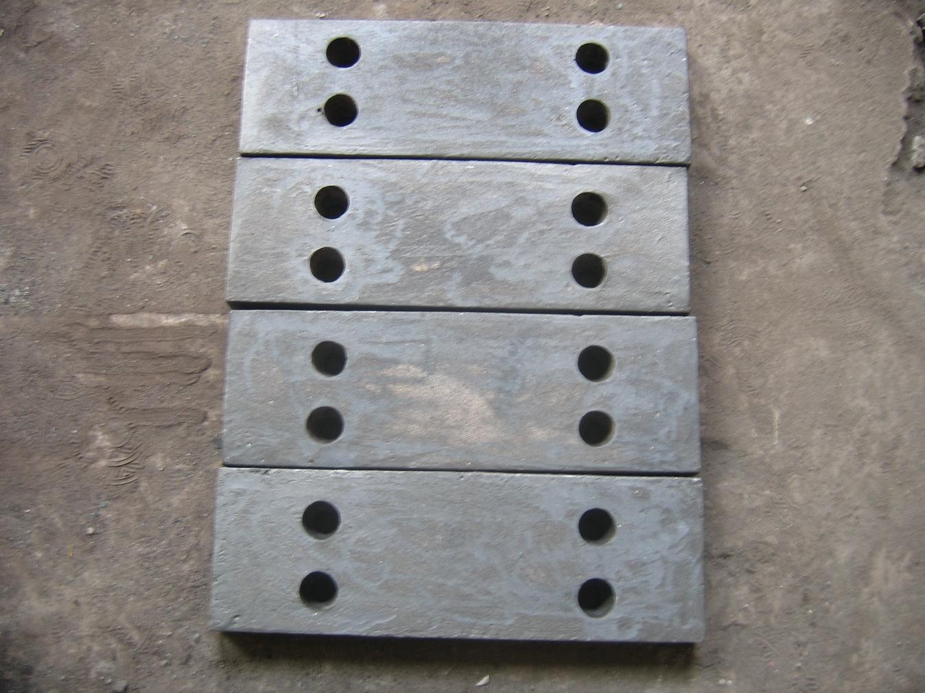 Alloy Steel Castings Plates Steel Mill Liners Wear-resistant Castings For Jaw Crusher