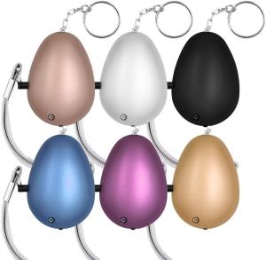 China 4*LR44 Safety Alarm Keychain For Women Children 50g 2.75*2.08*0.05in wholesale