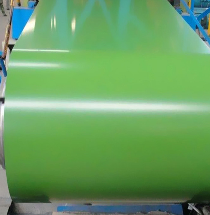 Green Hot Dipped Prepainted Cold Rolled Steel Coil 0.2-4.0mm