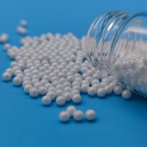 China White Ceramic Shot Peening Beads 3.0mm with Good Electrical Insulator wholesale