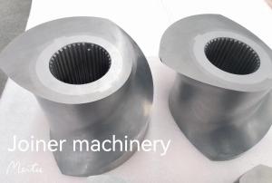 China JSW Steel Works Twin Screw Extruder Screw Elements for Pet Food Industry wholesale