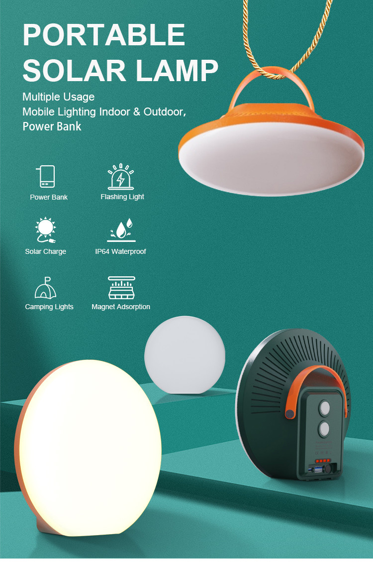 Electricity Charging Outdoor Solar Lamp IP66 Waterproof Energy LED Solar Lights