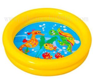China Inflatable 2 ring swim pool wholesale