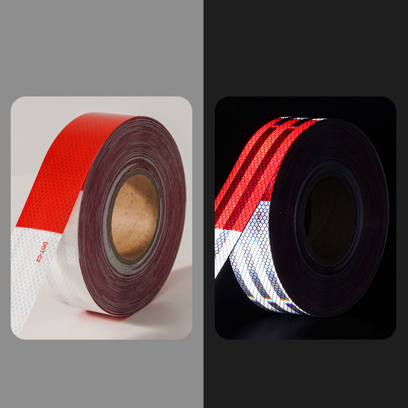Acrylic Prismatic DOT C2 Reflective Tape Reflective Sticker For Trucks
