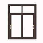 Wood Gain Aluminium Sliding Window Profile Anodised aluminium glass frame