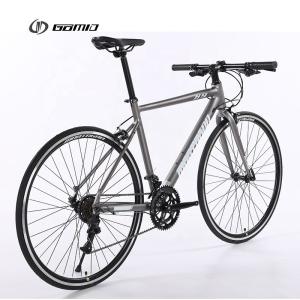 China Ordinary Pedal GOMID Alloy Road Bike for Man Gear Cycle Racing Bike Rim 700c Roadbike Custom wholesale