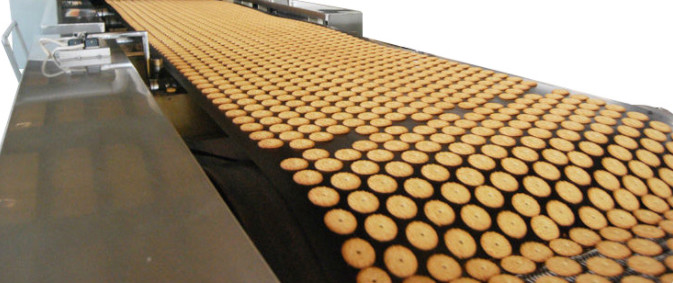 Gas Tight Cookie Production Line , 220V 3m Section Steel Belt Bakery Tunnel Oven