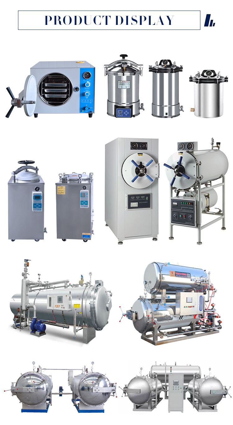 200 500l Liter Horizontal Pulse Vacuum Steam Sterilizer Surgical Dental With Dry System